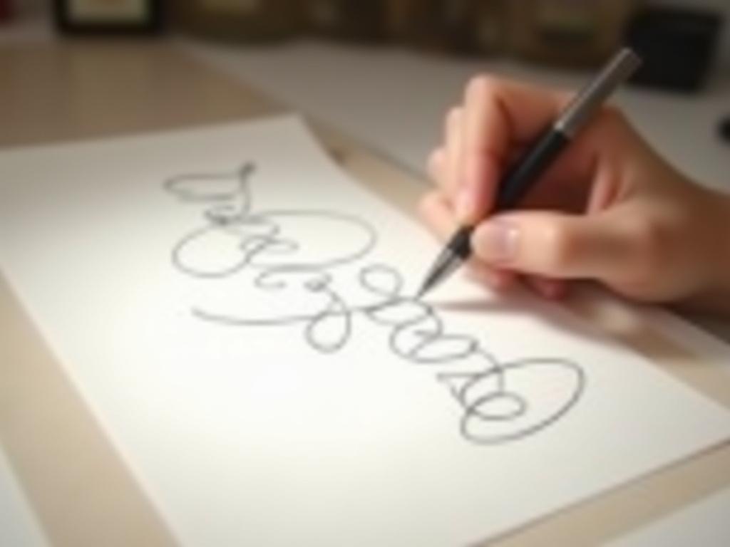 Técnicas de caligrafía para menús gastronómicos